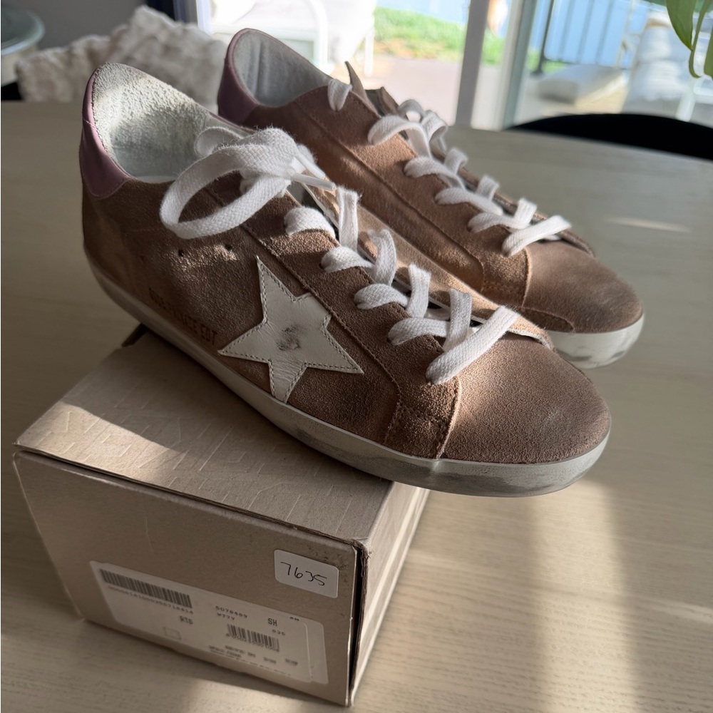 Golden Goose Women's LIMITED EDITION NUMBERED brown suede NEW Sneaker size 39 - Picture 5 of 15